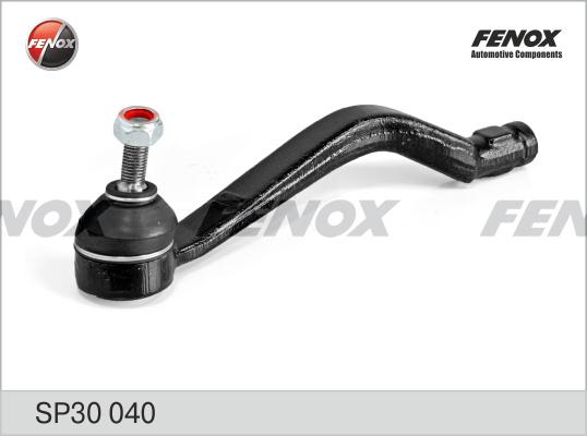 Fenox Наконечник рулевой тяги ЛЕВЫЙ Logan Sandero Largus X-Ray SP30040 OE: 6001550442 485200410R 6001547610 EAN: 4041042503063