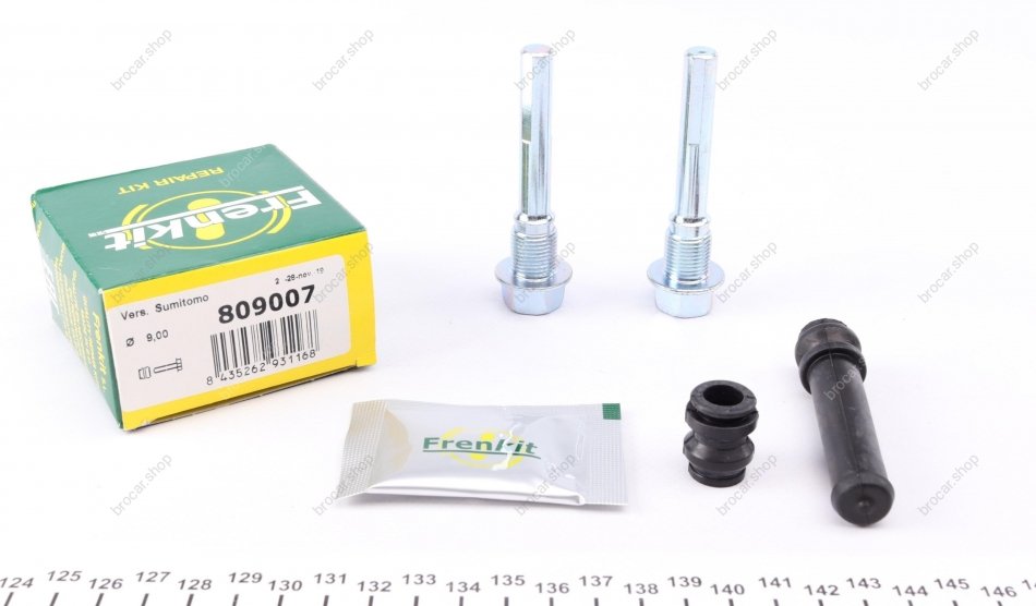 FRENKIT Ремкомплект направляющих заднего суппорта TOYOTA LC Prado (J120) /d=7,00mm  809007  OE:4771522010 EAN:8435262931168