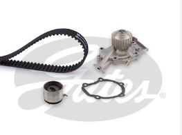 GATES Ремень ГРМ зубчатый с водяным насосом и роликами, комплект Daewoo Matiz/Kalos/Spark 1.0/1.2i 02 KP25535XS EAN:5414465981678