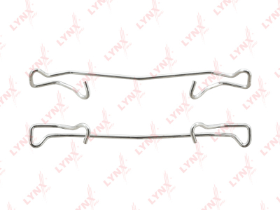 LYNXAUTO Комплект монтажный тормозных колодок BC8185 OE:77365758 EAN:4905601287811