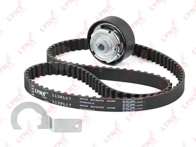 LYNXAUTO Ремень ГРМ зубчатый с роликами, комплект OE:130C17480R PK1344