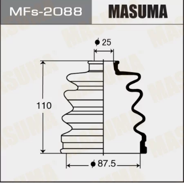MASUMA К-кт пыльника ШРУСа MFS2088 OEM:MB160657 EAN:4560116801220