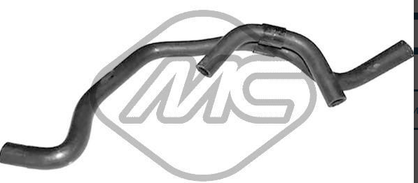 METALCAUCHO Патрубок системы охлаждения резиновый VW TRANSPORTER T5 2003-2009 98649 EAN:8435108620577