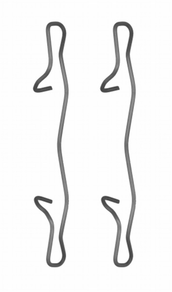 MINTEX Пружина заднего суппорта  MBA1755 EAN:5028740769808