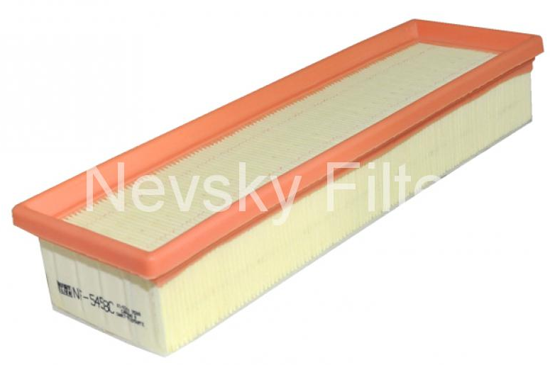 Nevsky Filter Фильтр воздушный Renault Logan I II Sandero I II OE: 165469466R EAN: 4607062706572 NF5458C