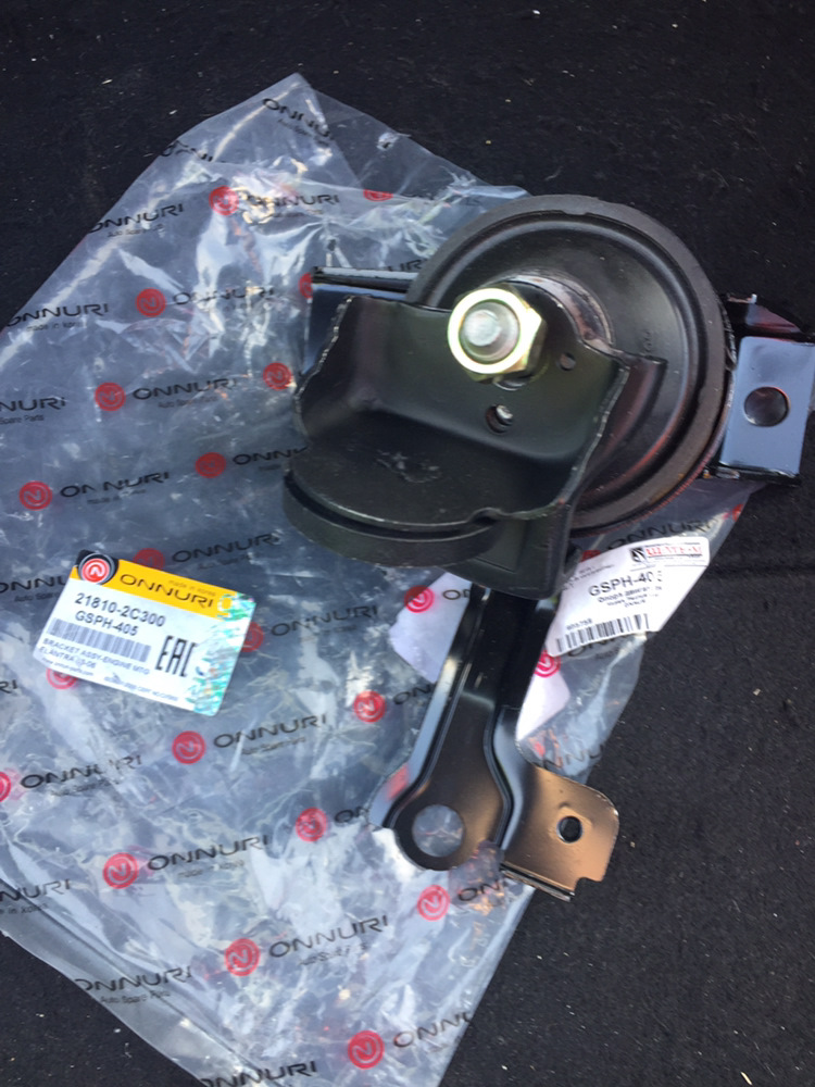 ONNURI Опора двигателя HYUNDAI Coupe 2.0 MT 03-, 2.0 AT 01-, Elantra 1.8, 2.0 AT 03- GSPH405 Для двигателяD4BB OE:GSPH538 EAN:905758