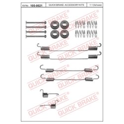 PATRON Установочный к-кт задних колодок PSRK0118 OE:440265341R EAN:1297851
