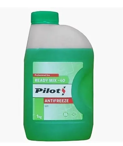 Pilots Охлаждающая жидкость готовая 1л G11 зеленая Green Line G11 Ready Mix -40 3205 EAN:4606882009085