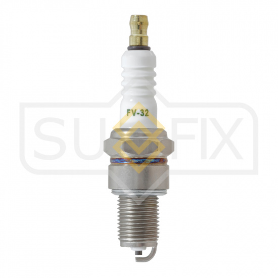 SUFIX Свеча зажигания (Nickel) LADA 8кл. 2101-07/2108-99/2110/2121/2131/1111/VOLGA/GAZELLE/SOBOL FV32 Кросс-номер:CCH4151 EAN:4673743948586