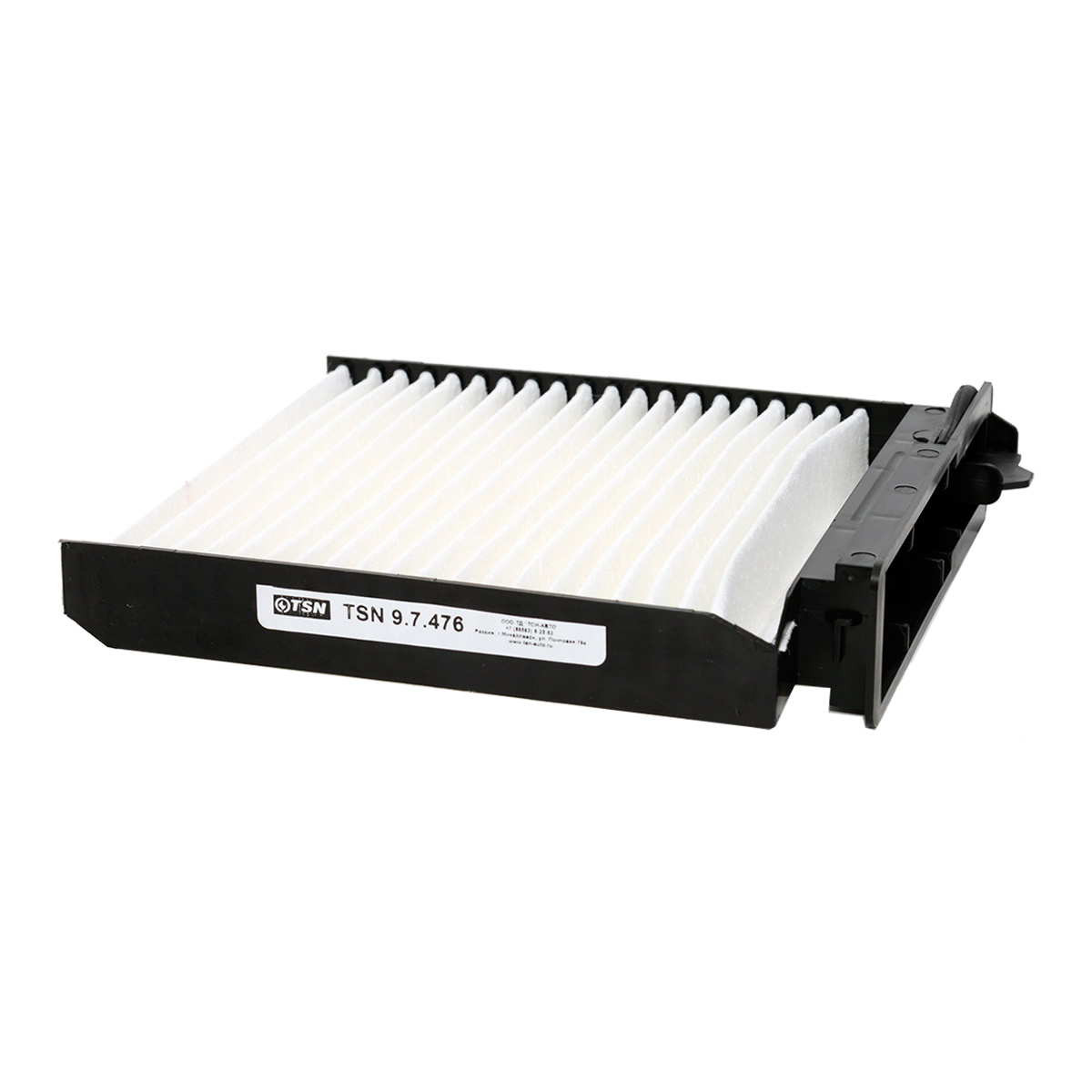 TSN Фильтр салонный Renault Lada Nissan 9.7.476 OE: 8201153808 EAN: 4690373004840