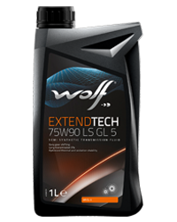 Wolf Масло трансмиссионное EXTENDTECH 75W90 LS GL 5 1L 8300721 EAN: 5413048300721